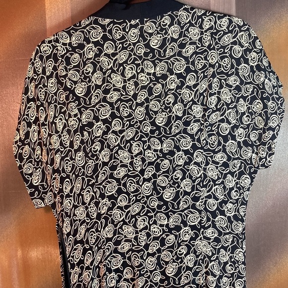 Laundry by Ann Taylor. Black and cream 20’s style long dress. 36”‎ chest. 123 - Picture 4 of 5